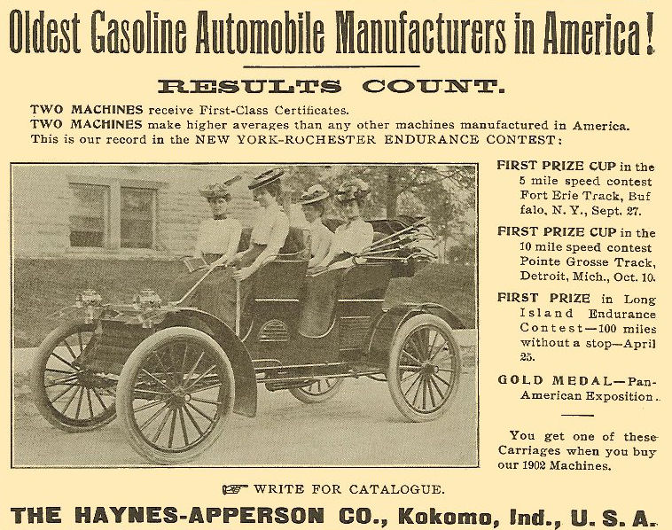 1902 Haynes-Apperson Motor Car Company